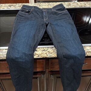 Chico's Dark Blue Straight Leg Jeans